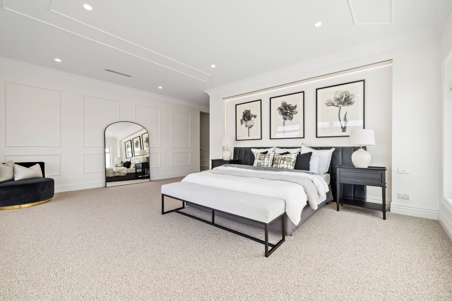 Palatial Master Bedroom Suite Retreat