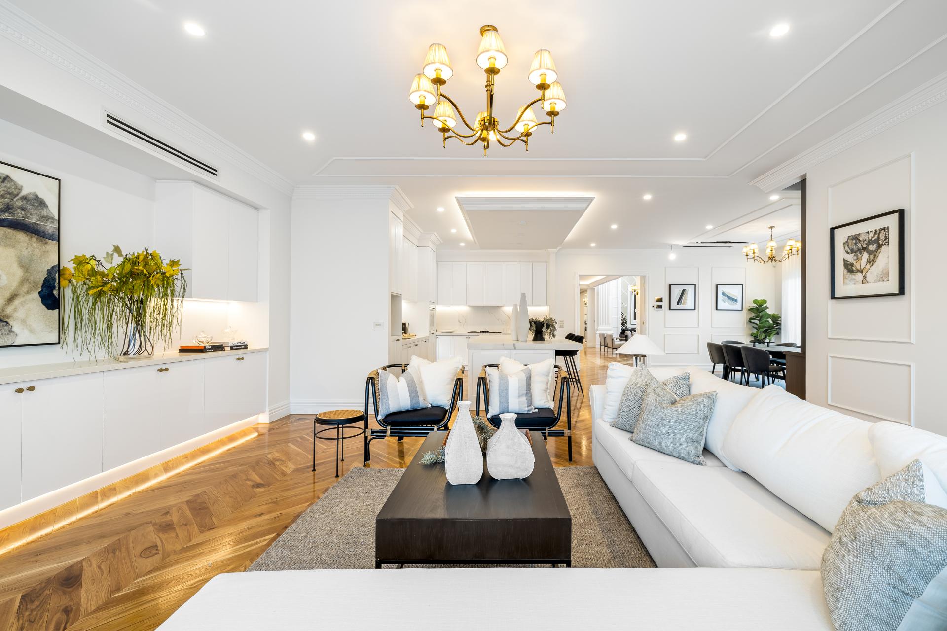 Open-Plan Family Living and Dining Room