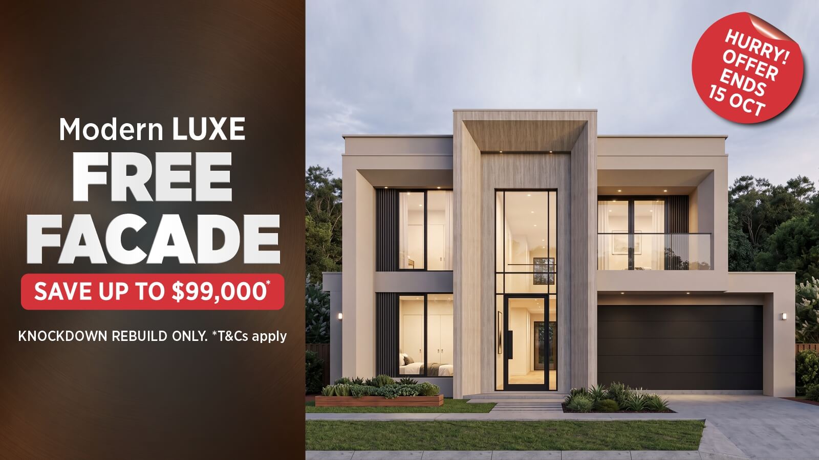 Singh Homes Modern Luxe Facade